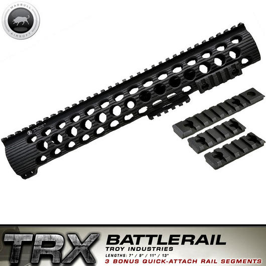 MadBull / Troy M16 TRX Extreme Battlerail 13 Zoll schwarz