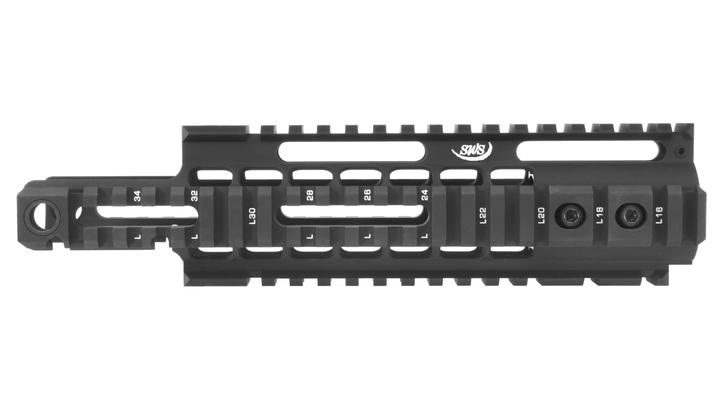 MadBull / SWS M4 Aluminium Free Float Handguard E115FSCO 9.28 Zoll schwarz Bild 2