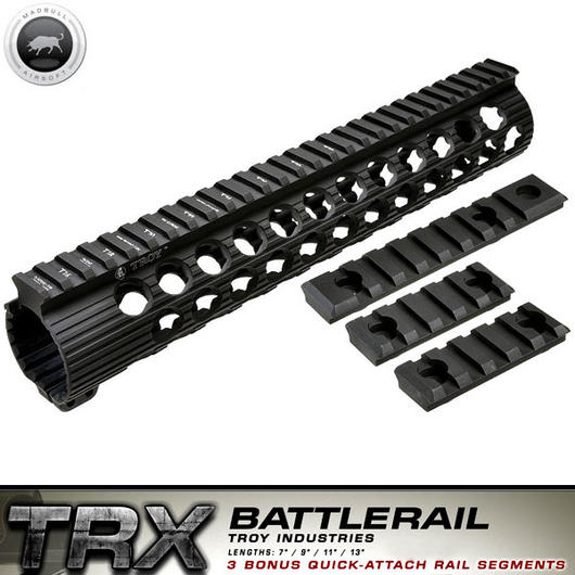 MadBull / Troy M16 TRX Extreme Battlerail 11 Zoll schwarz