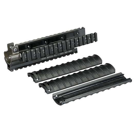 VFC MP5 GBB RIS Schienensystem inkl. Rail Panels schwarz