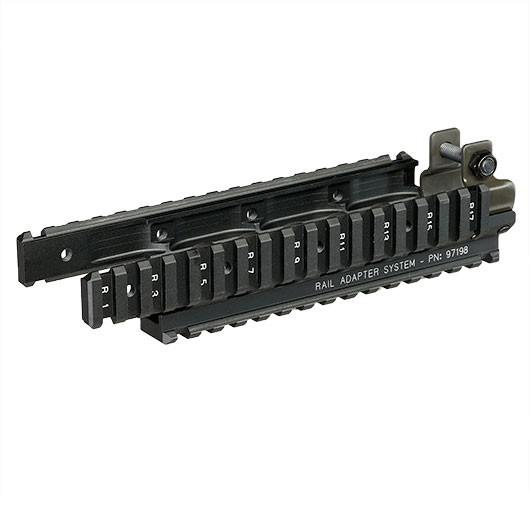 VFC MP5 GBB RIS Schienensystem inkl. Rail Panels schwarz Bild 2