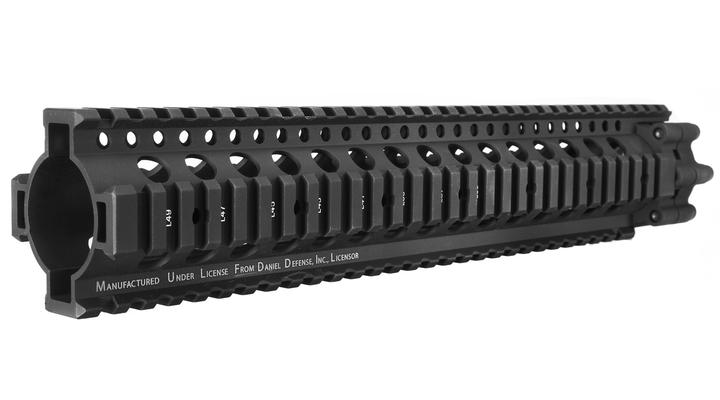 MadBull / Daniel Defense M4 / M16 Aluminium 7.62 Lite Rail 12 Zoll schwarz