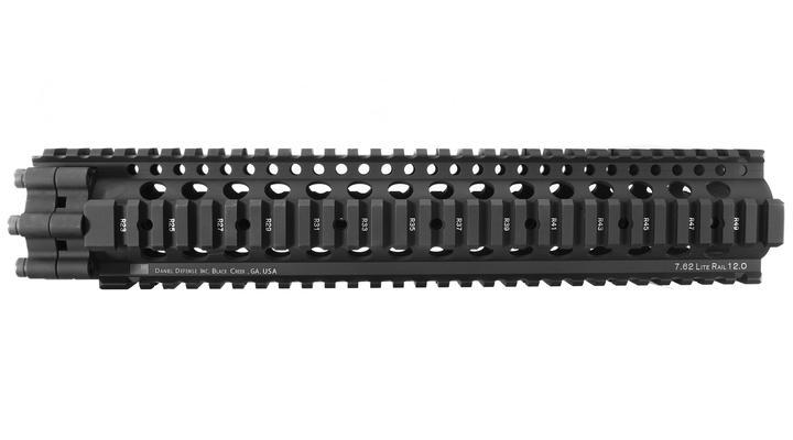 MadBull / Daniel Defense M4 / M16 Aluminium 7.62 Lite Rail 12 Zoll schwarz Bild 2