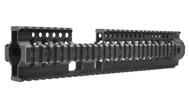 MadBull / Daniel Defense M16 Aluminium OmegaX Rail RAS 12.0 Zoll FSP schwarz