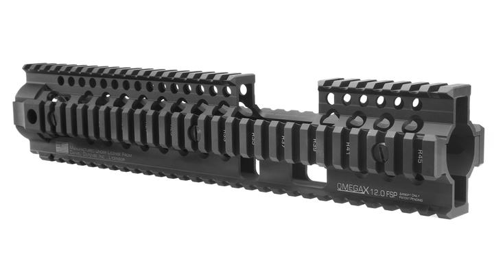 MadBull / Daniel Defense M16 Aluminium OmegaX Rail RAS 12.0 Zoll FSP schwarz Bild 1