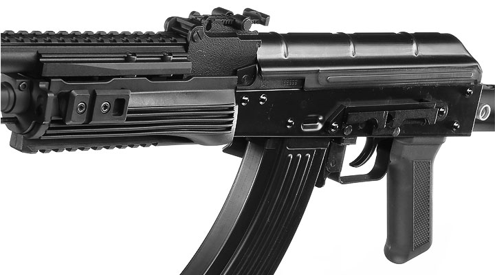 Wei-ETech AK-74 PMC Vollmetall AWSS Open-Bolt Gas-Blow-Back 6mm BB schwarz Bild 7