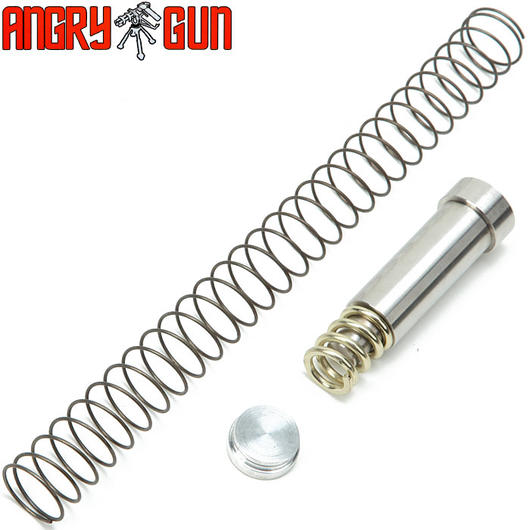 Angry Gun Edelstahl Super Recoil Kit f. Western Arms M4 GBB Serie (verstellbar)