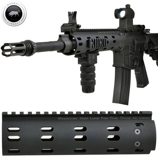 MadBull / Daniel Defense M4 Aluminium CNC MFR RAS-System 7 Zoll schwarz Bild 1