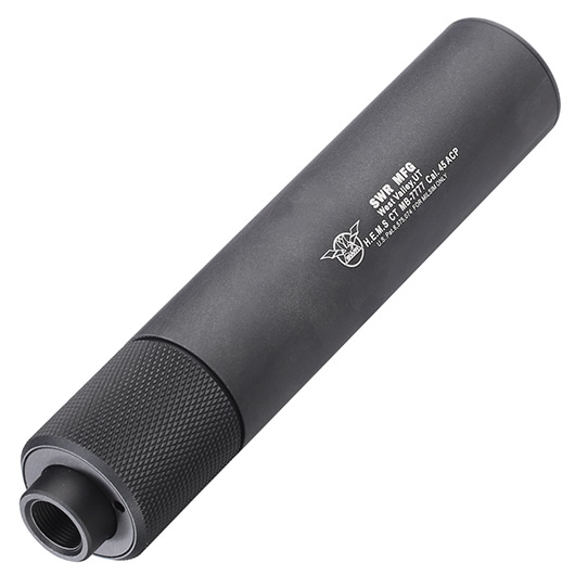 MadBull / SWS H.E.M.S. CT 6 3/4 Zoll Silencer 14mm- schwarz Bild 1