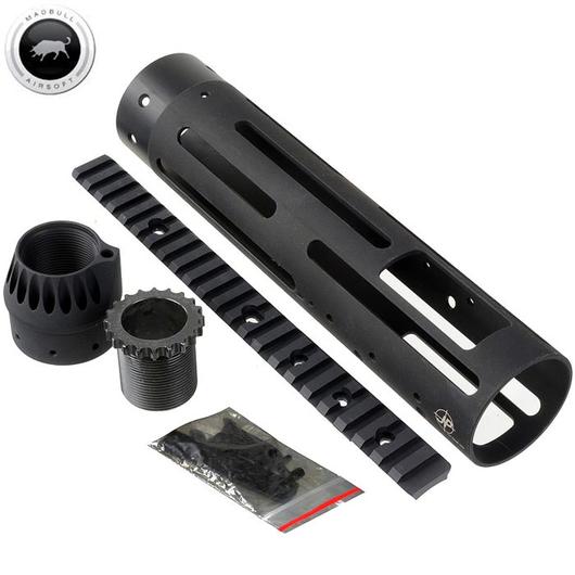 MadBull / JP Rifles Handguard 9.8 Zoll Mid schwarz