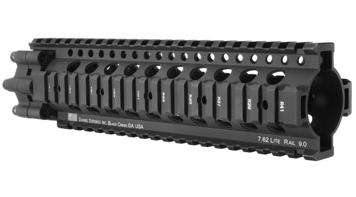 MadBull / Daniel Defense M4 / M16 Aluminium 7.62 Lite Rail 9.0 Zoll schwarz Bild 1