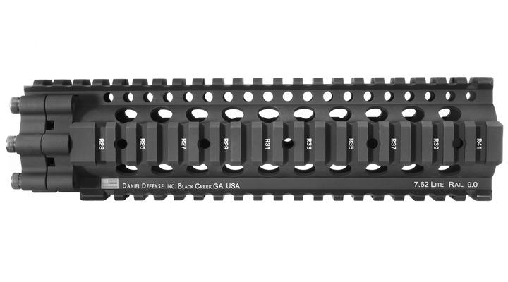 MadBull / Daniel Defense M4 / M16 Aluminium 7.62 Lite Rail 9.0 Zoll schwarz Bild 2
