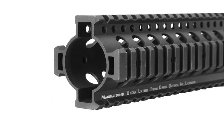 MadBull / Daniel Defense M4 / M16 Aluminium 7.62 Lite Rail 9.0 Zoll schwarz Bild 3