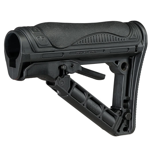 G&G GOS-V1 Ausziehschaft schwarz (f. M4 Stock Tube)