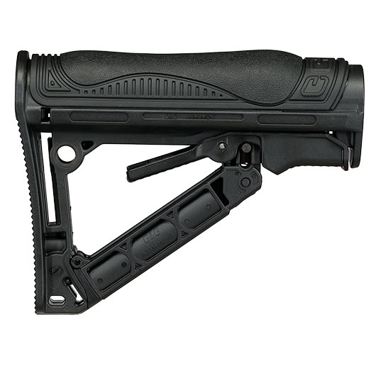 G&G GOS-V1 Ausziehschaft schwarz (f. M4 Stock Tube) Bild 2