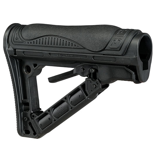 G&G GOS-V1 Ausziehschaft schwarz (f. M4 Stock Tube) Bild 6