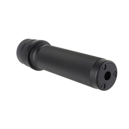 MadBull AK PBS-01 Aluminium Silencer schwarz 14mm-