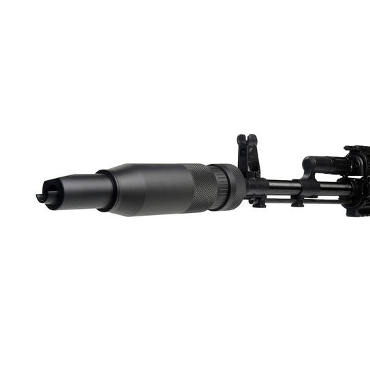 MadBull AK PBS-04 Aluminium Silencer schwarz 14mm- Bild 3