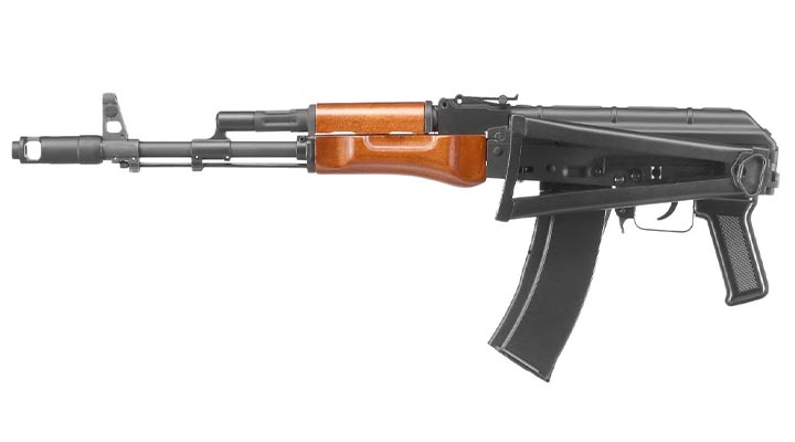 SRC AKS-74N Vollmetall Echtholz Gas-Blow-Back 6mm BB Bild 1