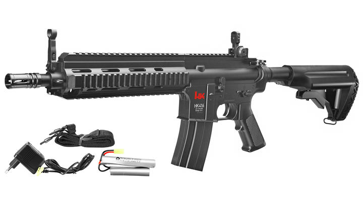 Versandrcklufer Heckler & Koch HK416C AEG 6mm BB schwarz