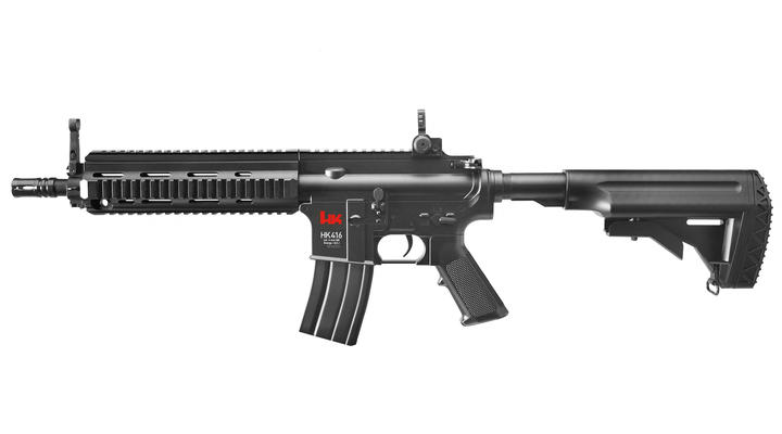 Versandrcklufer Heckler & Koch HK416C AEG 6mm BB schwarz Bild 1