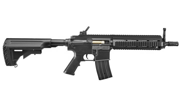 Versandrcklufer Heckler & Koch HK416C AEG 6mm BB schwarz Bild 2