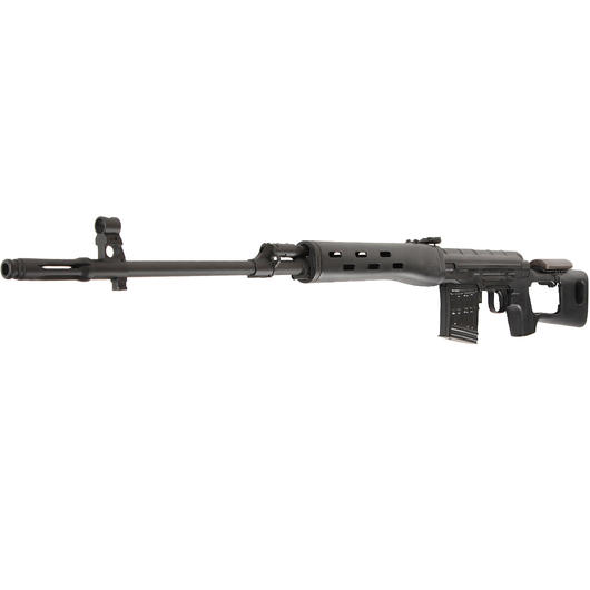 A&K] SVD AEG Airsoft Sniper Rifle [BLK] SIXmm (6mm), 46 OFF