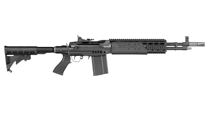 Socom Gear MK14 Mod. 1 EBR Vollmetall AWSS Open-Bolt Gas-Blow-Back 6mm BB schwarz Bild 2