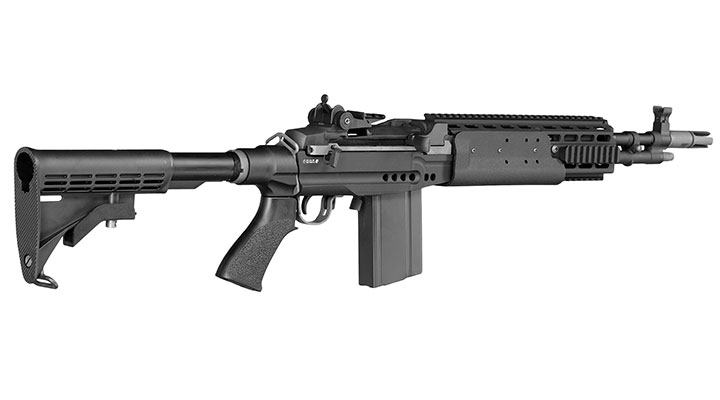 Socom Gear MK14 Mod. 1 EBR Vollmetall AWSS Open-Bolt Gas-Blow-Back 6mm BB schwarz Bild 3