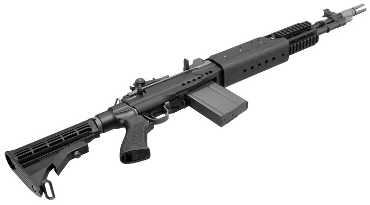 Socom Gear MK14 Mod. 1 EBR Vollmetall AWSS Open-Bolt Gas-Blow-Back 6mm BB schwarz Bild 4