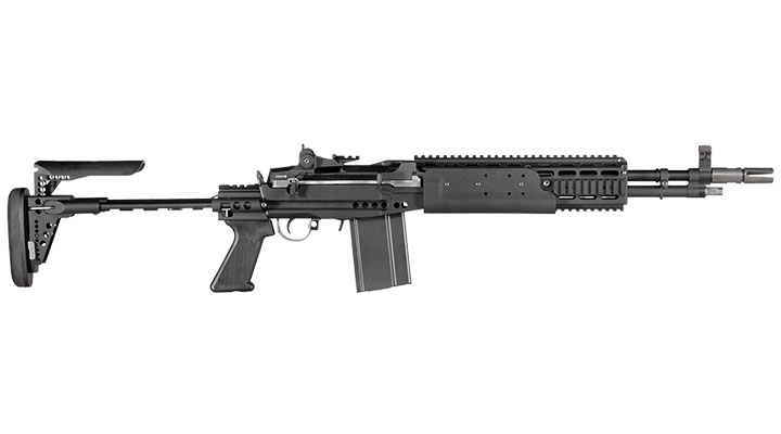 Socom Gear MK14 Mod. 0 EBR Vollmetall AWSS Open-Bolt GBB 6mm BB schwarz Bild 2