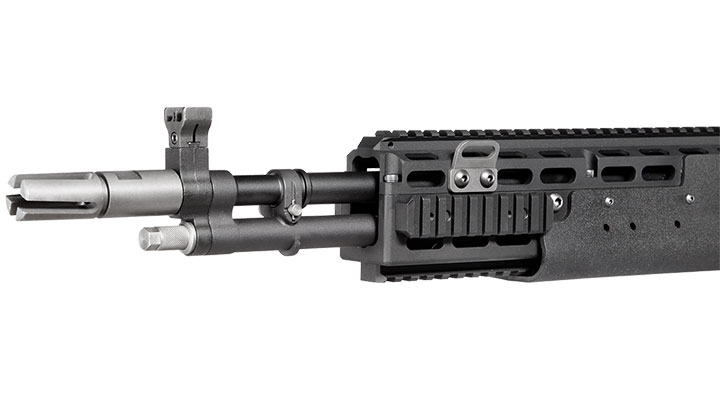 Socom Gear MK14 Mod. 0 EBR Vollmetall AWSS Open-Bolt GBB 6mm BB schwarz Bild 6