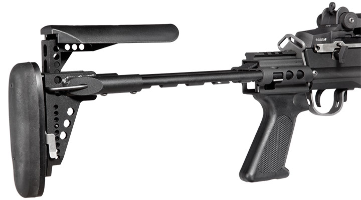 Socom Gear MK14 Mod. 0 EBR Vollmetall AWSS Open-Bolt GBB 6mm BB schwarz Bild 9
