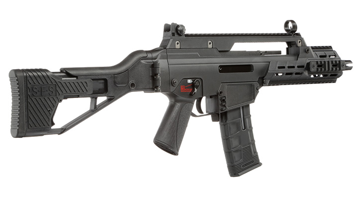 ICS G33 AAR SFS Compact Assault Rifle S-AEG 6mm BB schwarz Bild 3
