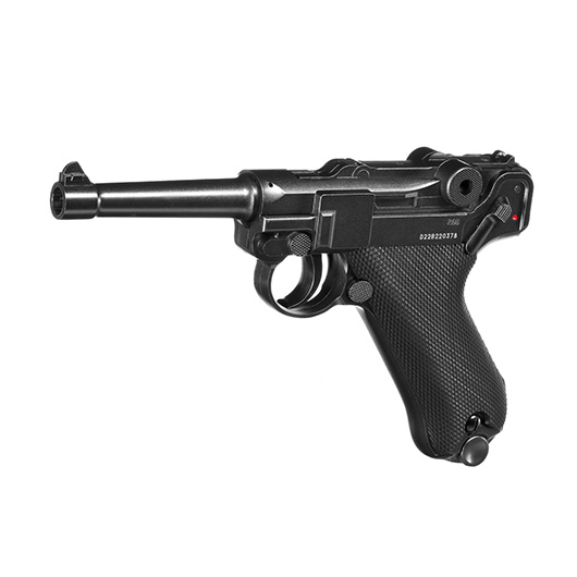 Legends P08 Airsoft Vollmetall CO2 NBB 6mm BB schwarz