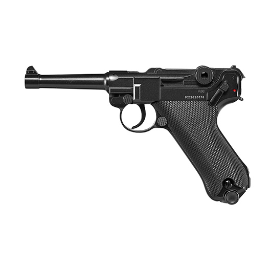 Legends P08 Airsoft Vollmetall CO2 NBB 6mm BB schwarz Bild 1