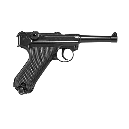 Legends P08 Airsoft Vollmetall CO2 NBB 6mm BB schwarz Bild 2