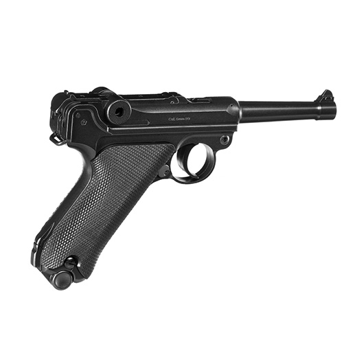 Legends P08 Airsoft Vollmetall CO2 NBB 6mm BB schwarz Bild 3
