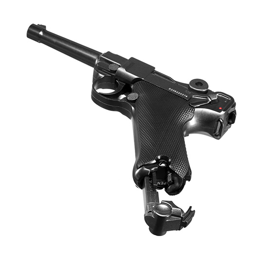 Legends P08 Airsoft Vollmetall CO2 NBB 6mm BB schwarz Bild 4