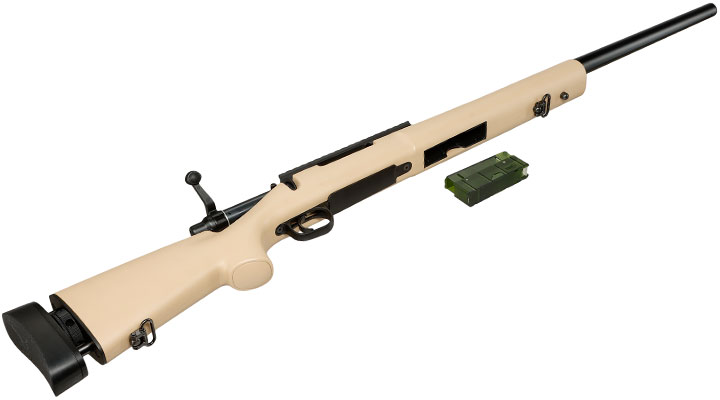 Modify MOD24 Bolt Action Snipergewehr Springer 6mm BB Tan Bild 5
