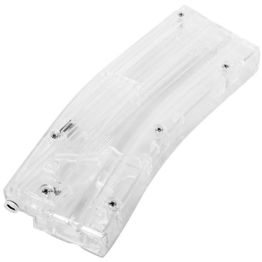 G&G M4 Magazin-Style Speedloader 420 BBs transparent Bild 1