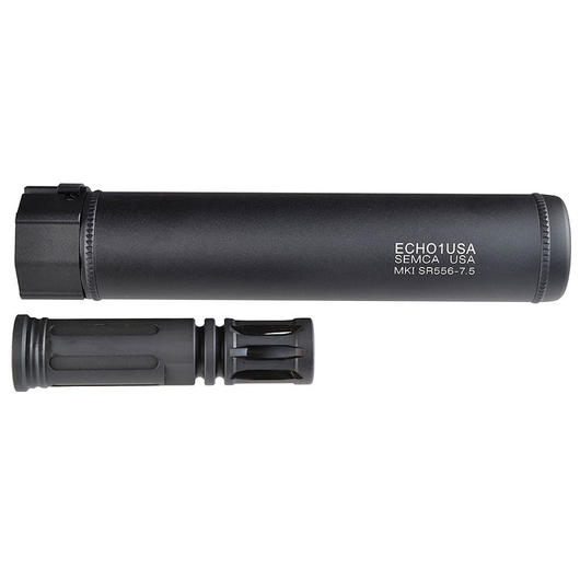MadBull / Echo1 MK1 SR556-7.5 QD Suppressor schwarz inkl. FH 14mm- Bild 2
