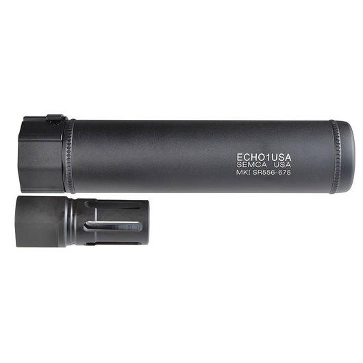 MadBull / Echo1 MK1 SR556-6.75 QD Suppressor schwarz 14mm- Bild 2