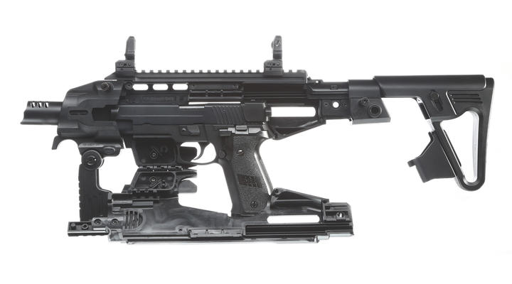 CAA Airsoft Division RONI Carbine Conversion Kit f. TM / KSC / WE / KJ P226 schwarz Bild 4