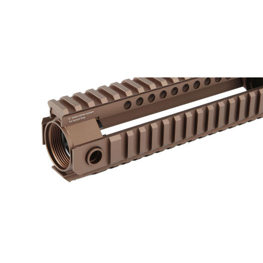 MadBull / PWS M4 Aluminium MK112 Rail Handguard Tan Bild 3