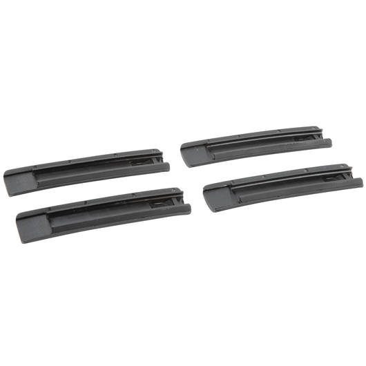 Element TD-Style Battle Grip Rail Covers 155mm 4er Set - schwarz Bild 1