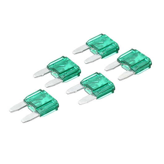 ICS 30 Ampere Mini-Stecksicherung (5 Stck) grn