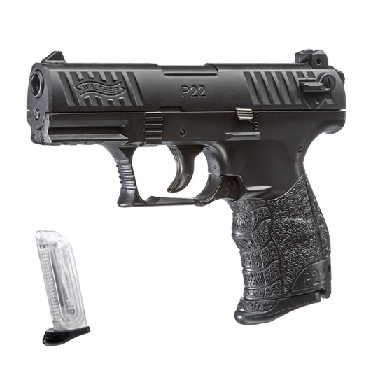 Walther P22Q HW mit Metallschlitten Springer 6mm BB schwarz
