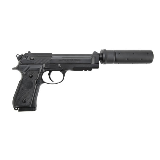 Umarex Beretta M92 A1 Tactical Metallschlitten Komplettset AEP 6mm BB schwarz Bild 1
