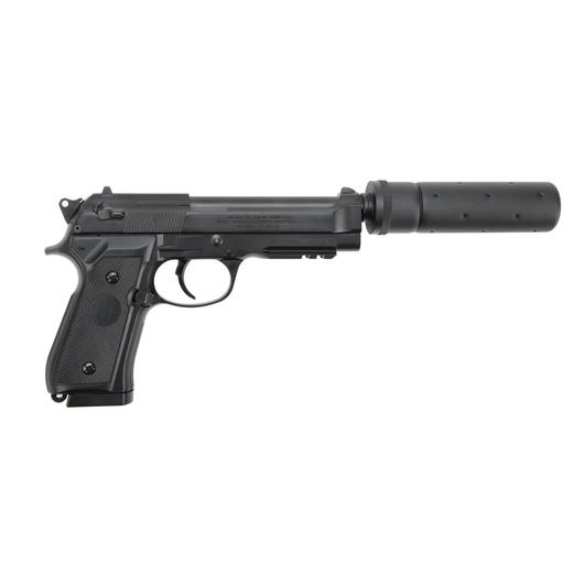 Beretta M92 A1 Tactical Metallschlitten Komplettset AEP 6mm BB schwarz Bild 1